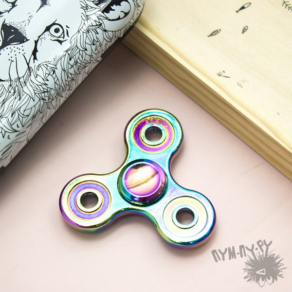 holographic fidget spinner