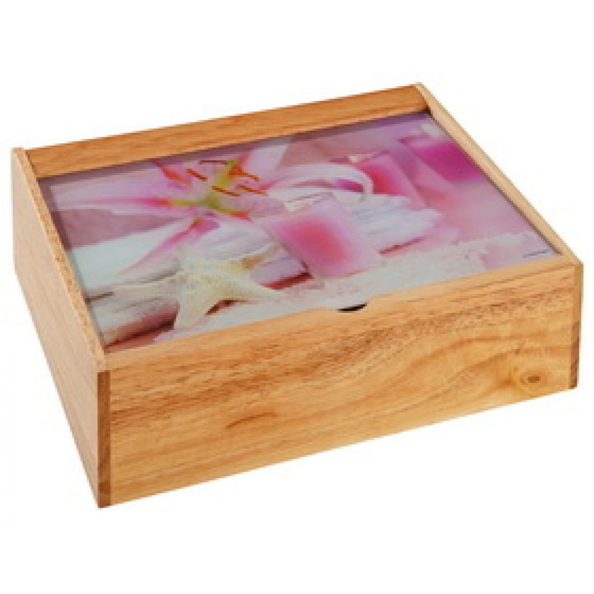 Деревянная шкатулка Bath accessories