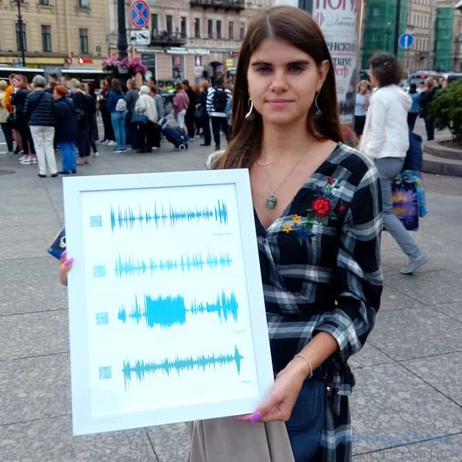 Картина из голосов нескольких человек