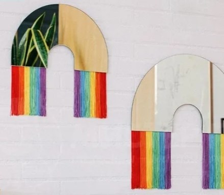 Зеркало настенное Rainbow (среднее)