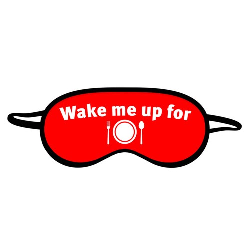 Маска для сна Wake me up for