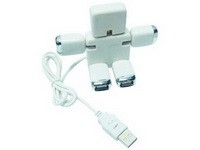 USB разветвитель на 4 порта в виде человечка-трансформера