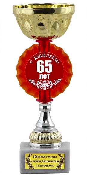 Кубок С юбилеем 65 лет