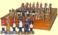 Настольная игра в шкатулке Шахматы, Наполеон