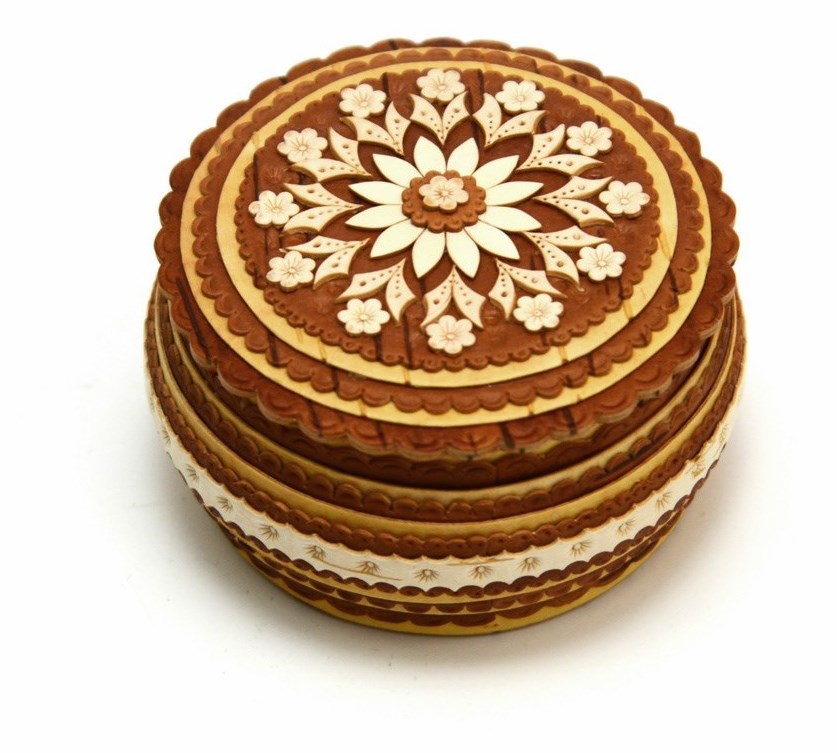 Шкатулка для колец Снежинка