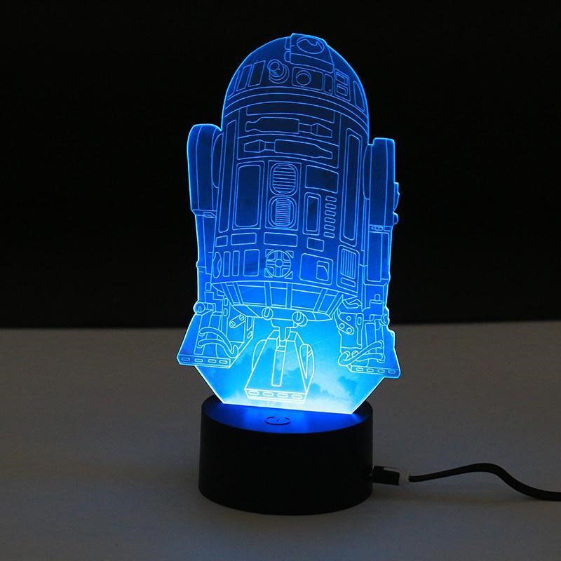 3D-светильник R2-D2