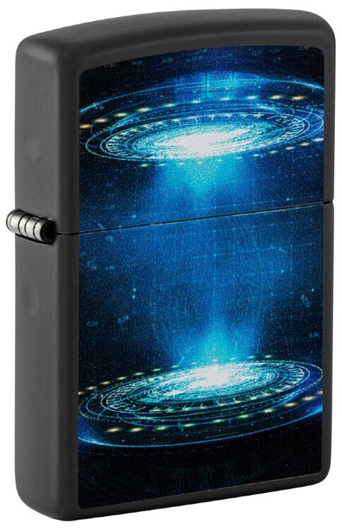 Зажигалка Zippo UFO Flame 48514 светится в ультрафиолете