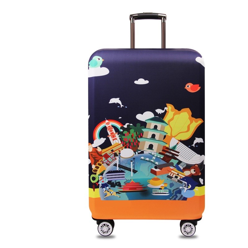 Чехол для чемодана Travelkin Вокруг света