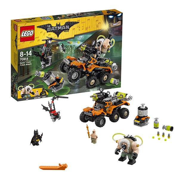 Конструктор Lego Batman Химическая атака Бэйна