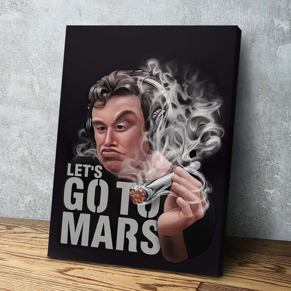 Картина Илон Маск To Mars