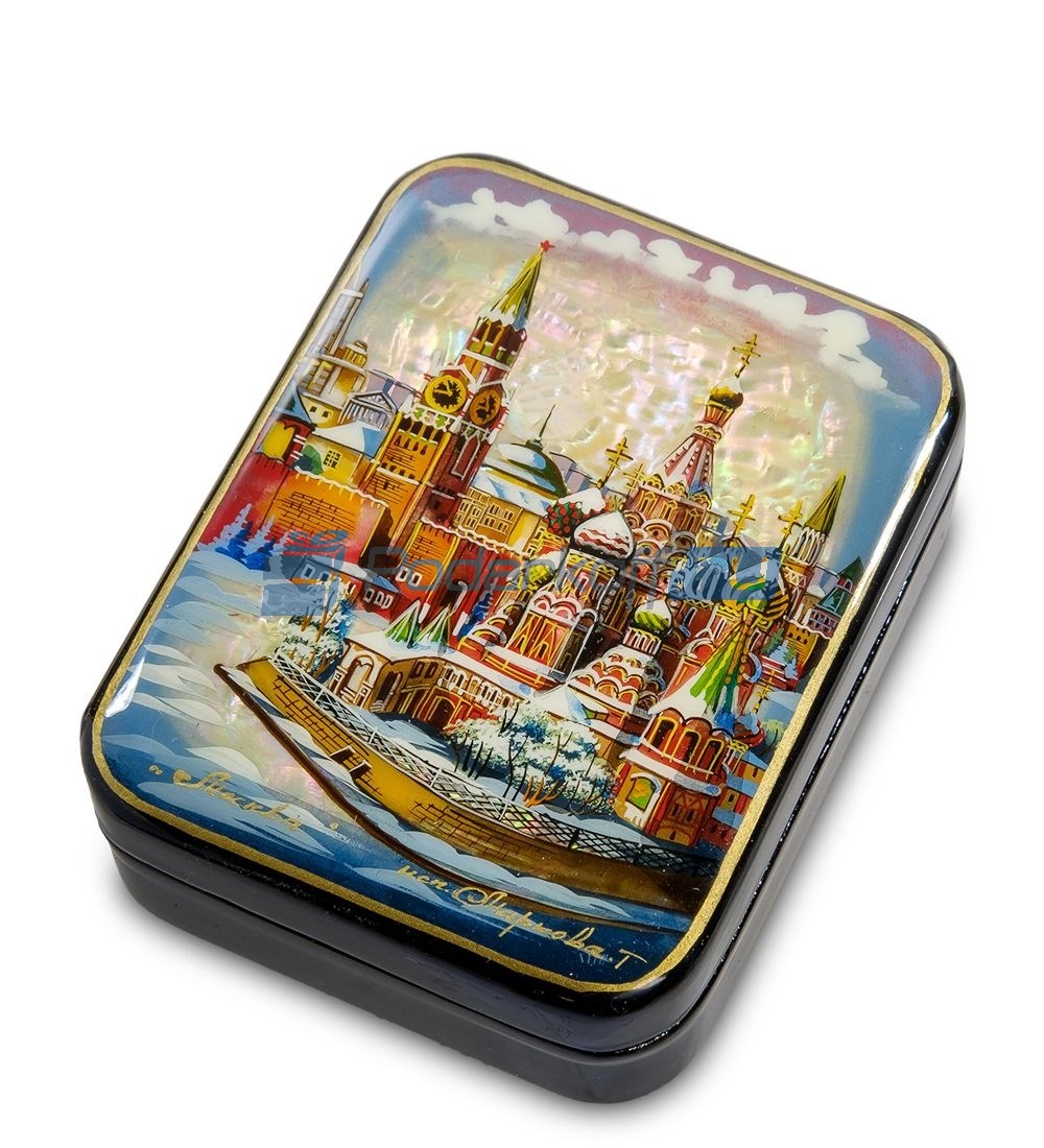 Шкатулка Зимняя Москва