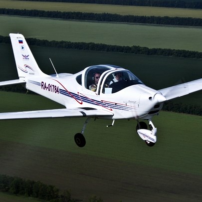 40 минут полета на Tecnam P2002 Sierra