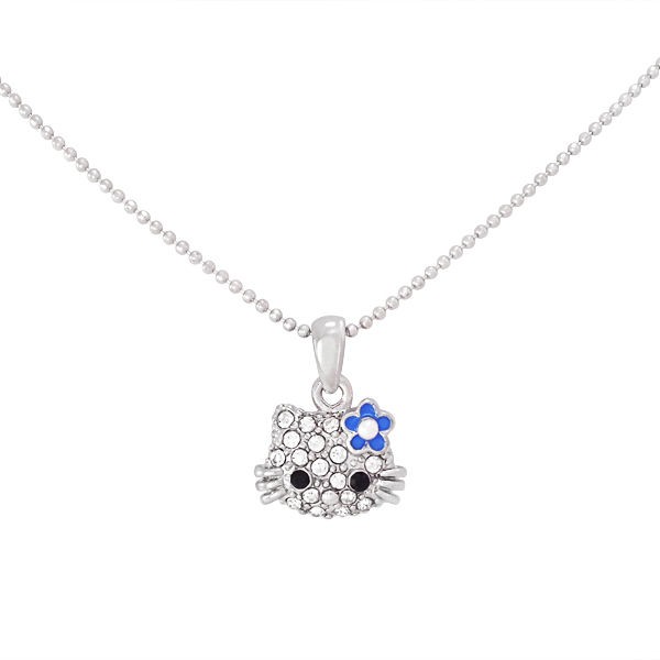 Кулон с кристаллами Swarovski Mini Kitty