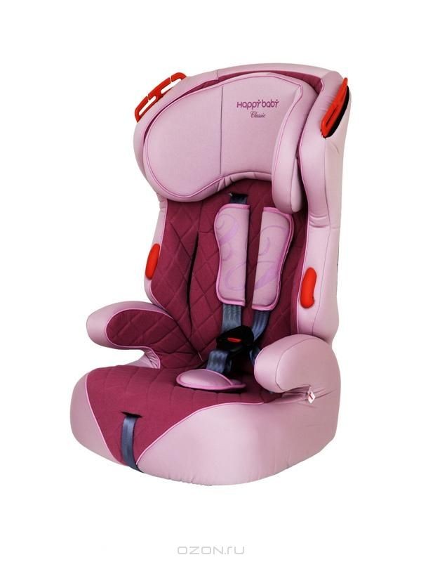 Автокресло Happy Baby Atlant, гр. 1-2-3, Lilac