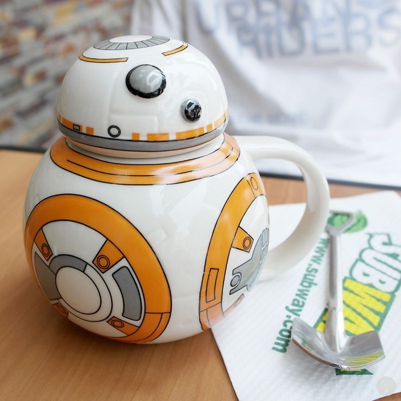 3D-кружка с крышкой BB-8