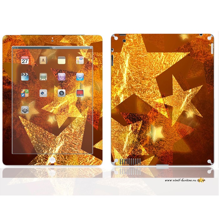 Наклейка Винил с корицей (iPad2)