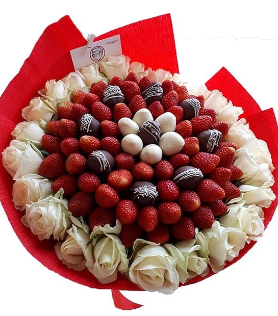Букет из клубники Королевский