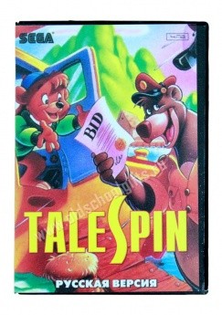 Картридж для Sega с игрой TaleSpin