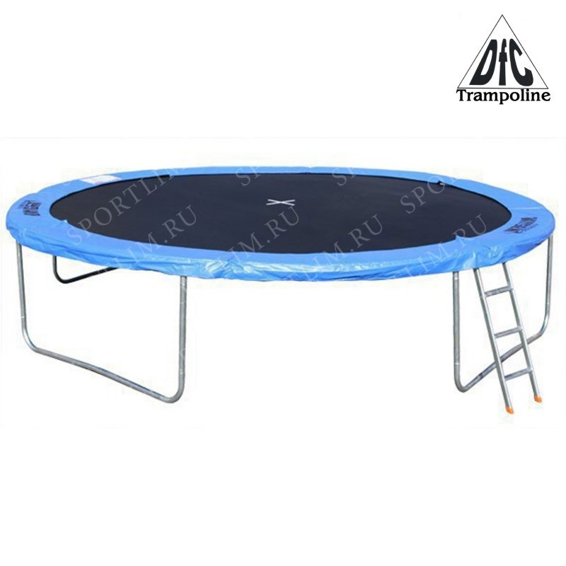 Батут DFC Trampoline Fitness 8 футов б/сетки (244 см)