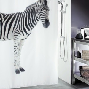 Штора для ванной Zebra