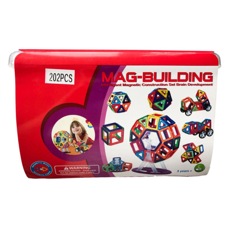 Магнитный конструктор Mag Building (202 детали)