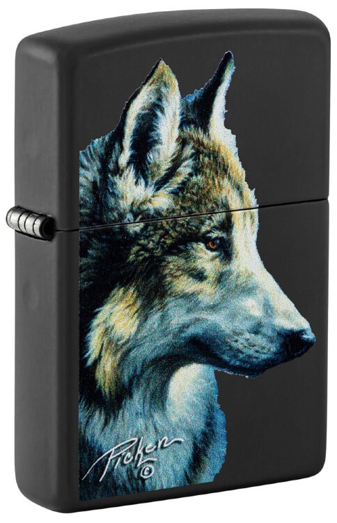 Зажигалка Zippo 48598 Волк от Линды Пикен