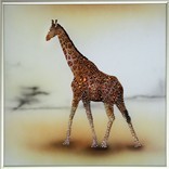 Картина с кристаллами Swarovski  Жираф-2