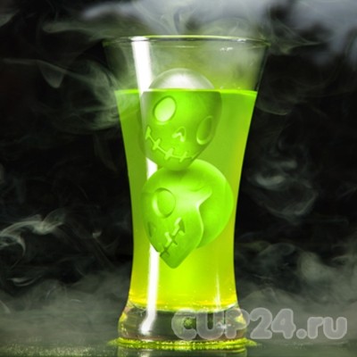 Формочка для льда Череп 3D