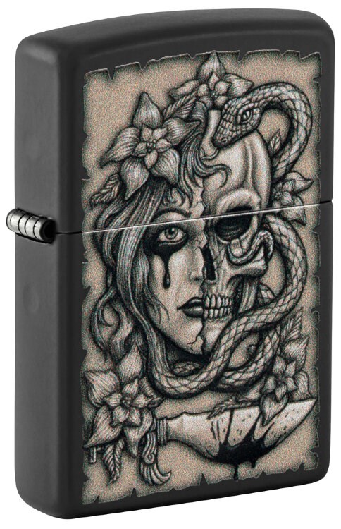Зажигалка Zippo Gory Tattoo 48616 с гравировкой
