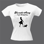 Футболка You make Money. I go Shopping