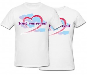 Комплект футболок Just Married