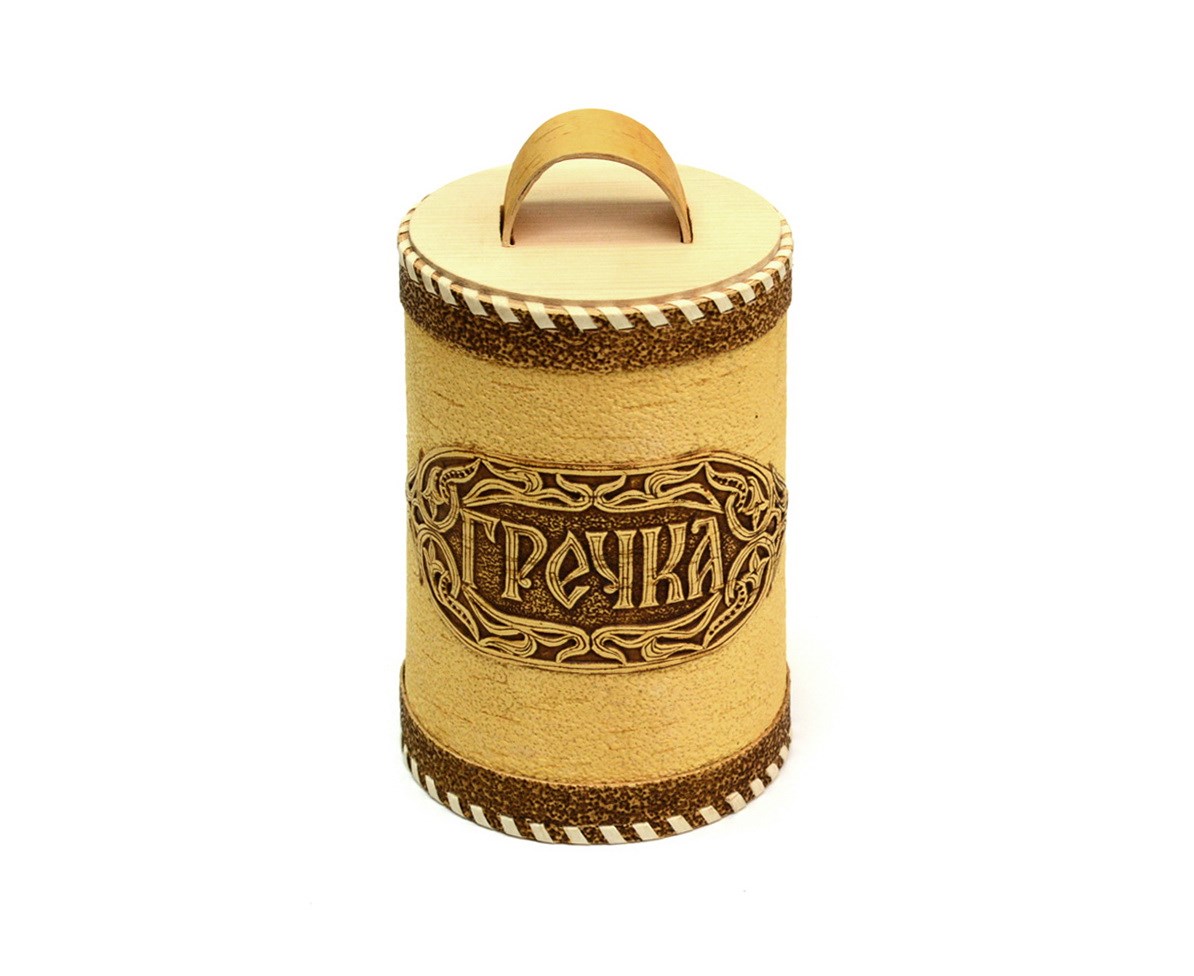 Туес из бересты Гречка