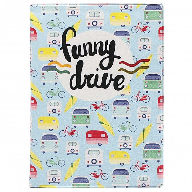Обложка на автодокументы Funny drive