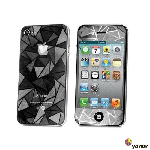 Защитная пленка 3D Diamond на iPhone