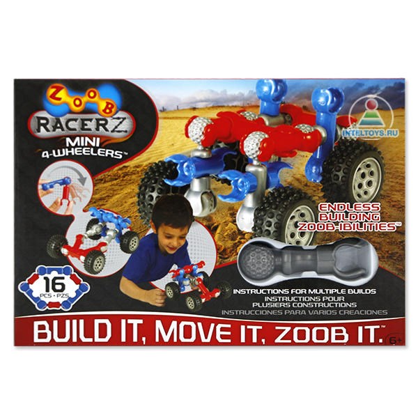 Детский конструктор Zoob Mini 4 Wheleer