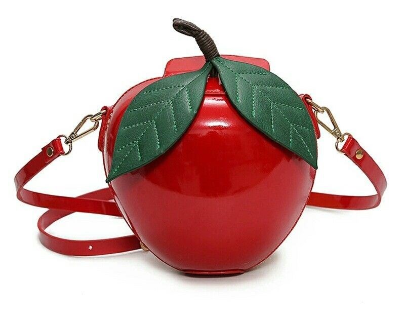 Красная сумка Яблоко Евы
