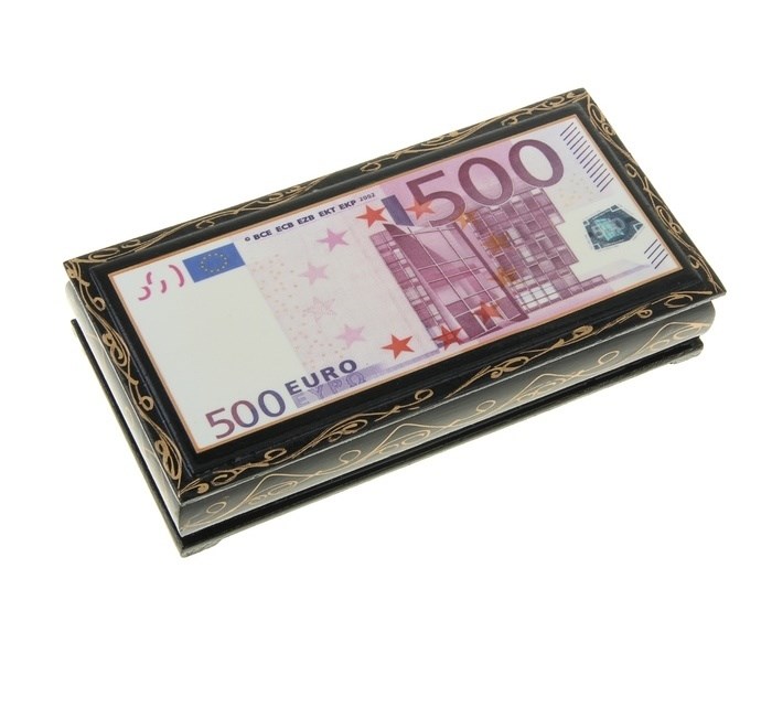 Шкатулка-купюрница 500 EURO
