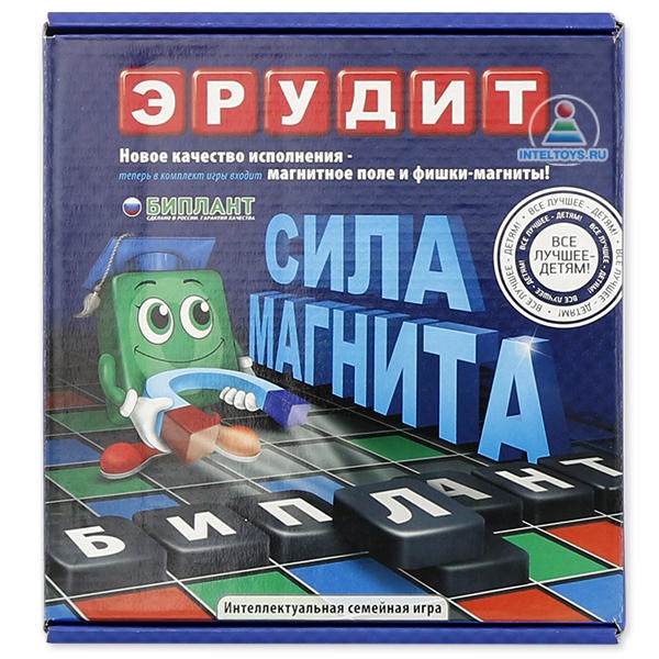 Настольная игра «Магнитный Эрудит»