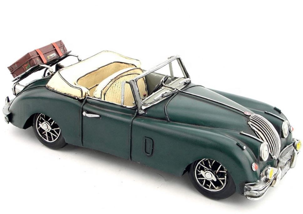 Ретро модель автомобиля JAGUAR 1959г металл