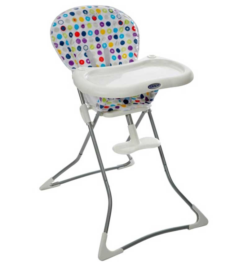 Стульчик для кормления Graco Tea Time Pop art eu