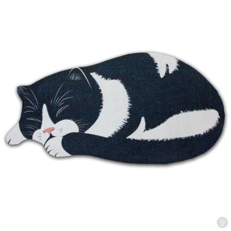 Придверный коврик Котоковёр Черный