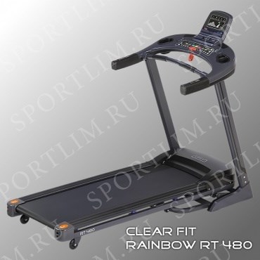 Электрическая беговая дорожка CLEAR FIT RAINBOW RT 480