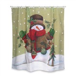 Шторка Traditional Snowman