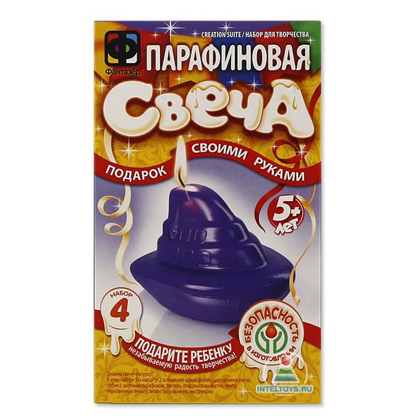 Набор для изготовления парафиновых свечей №4 Фантазер