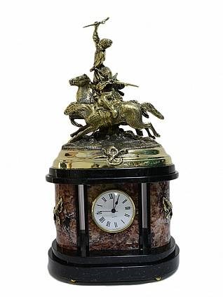 Часы каминные из креноида Джигитовка