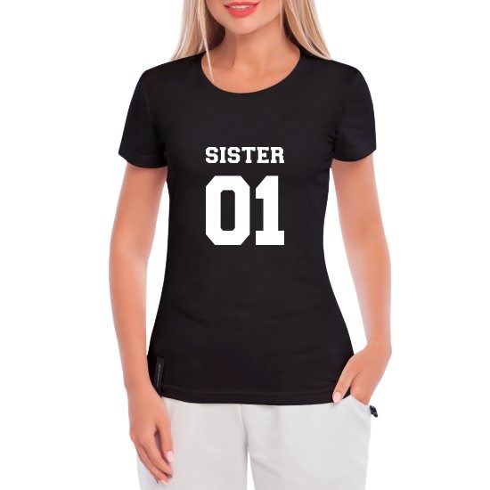 Женская футболка Sister