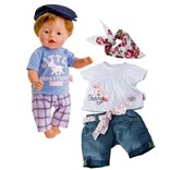 Одежда "На отдыхе" для  куклы Baby Born