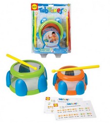 Музыкальная игрушка для ванной Плавающие барабаны