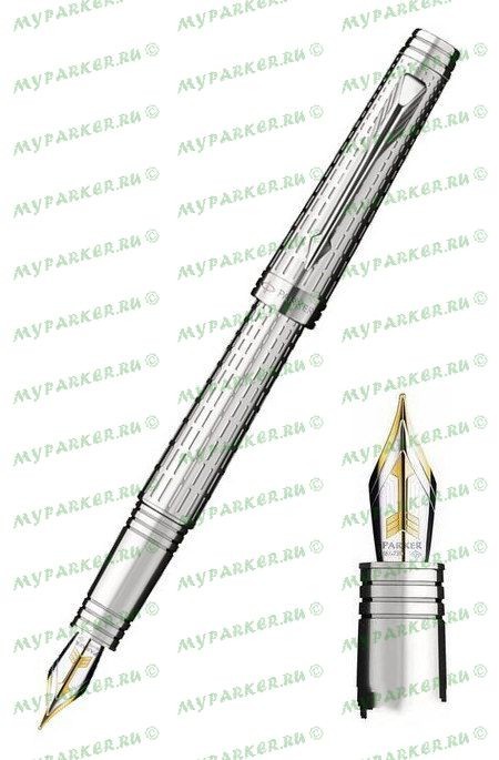 Перьевая ручка Parker Premier Deluxe Graduated Chiselling