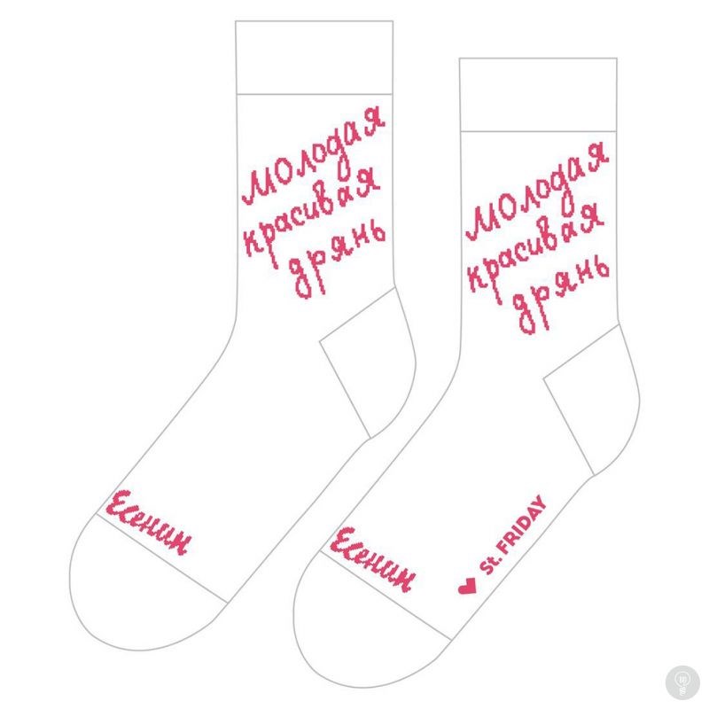 Носки Молодая красивая дрянь